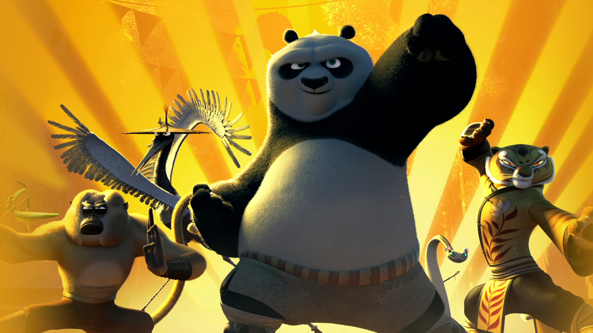 Download full hd 1080p Kung Fu Panda 3 PC background ID:209032 for free
