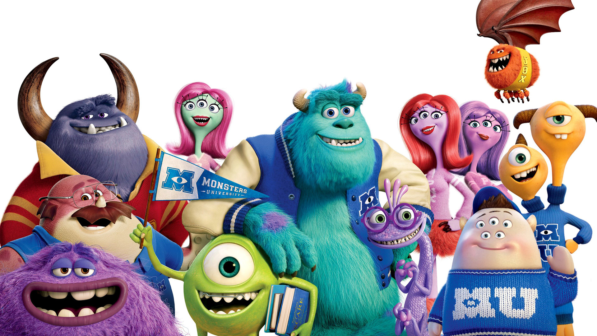 Download hd 1920x1080 Monsters, Inc (University) computer background ID:83551 for free