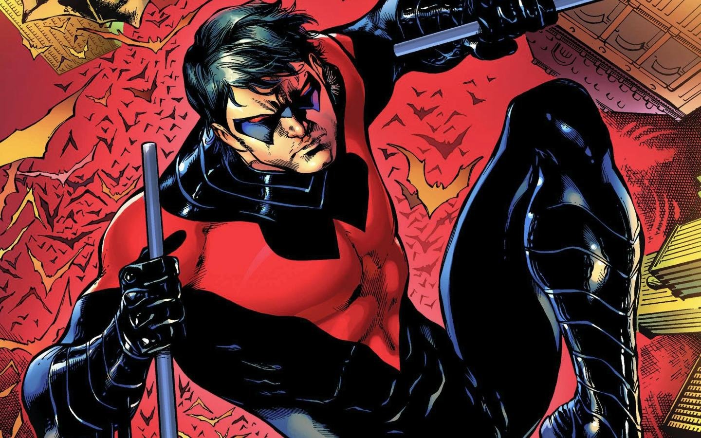 High resolution Nightwing hd 1440x900 wallpaper ID:129067 for computer