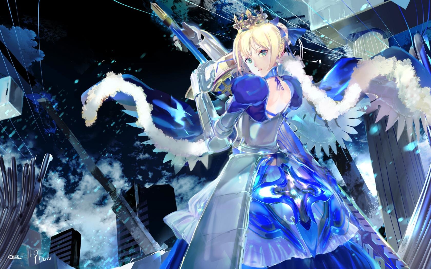 High resolution Saber (Fate Series) hd 1680x1050 background ID:468305 for PC
