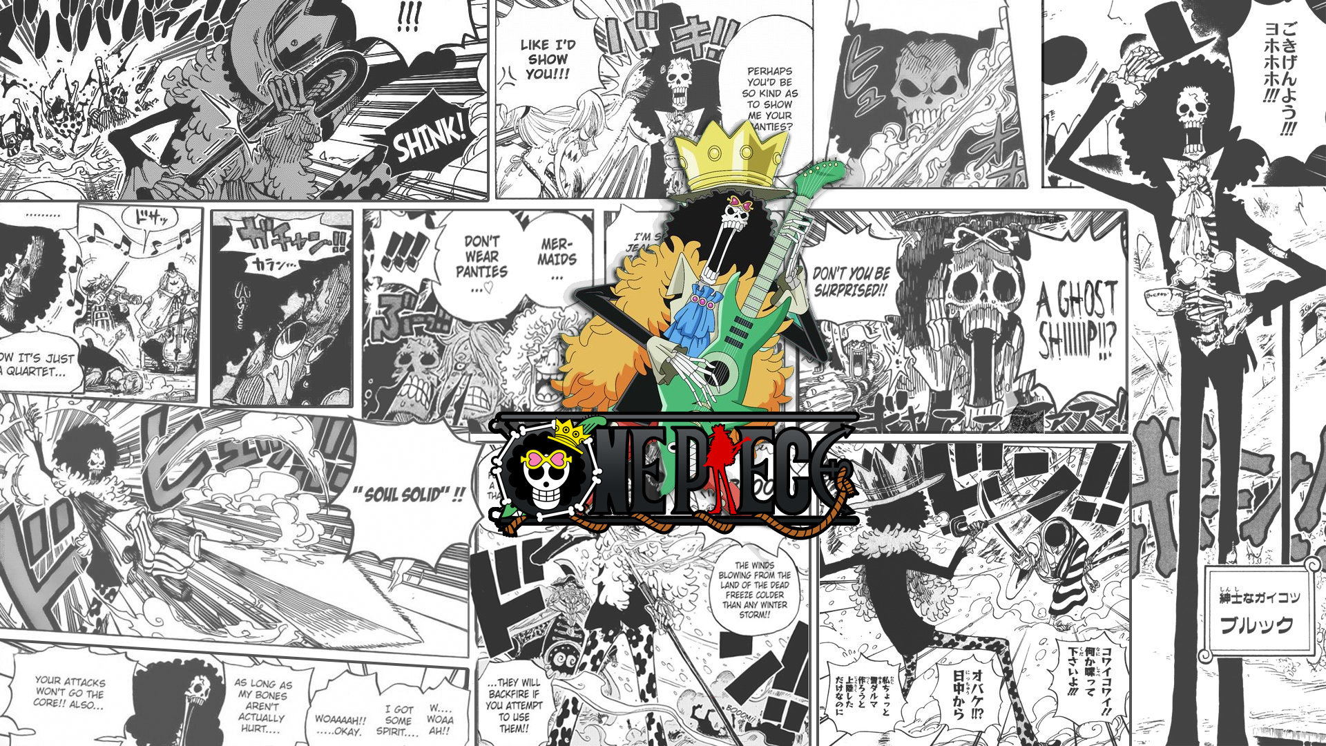 Brook One Piece Wallpapers Hd For Desktop Backgrounds