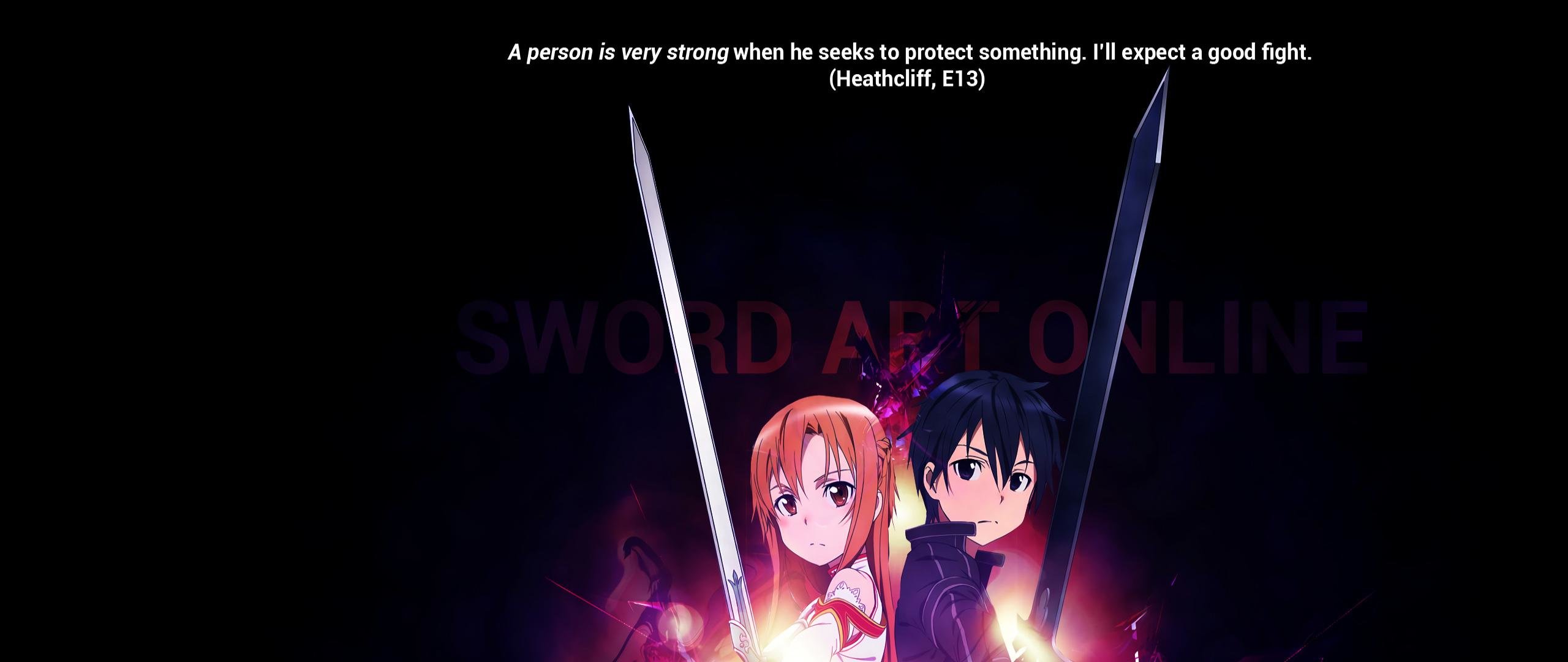 High resolution Sword Art Online (SAO) hd 2560x1080 background ID:181765 for computer