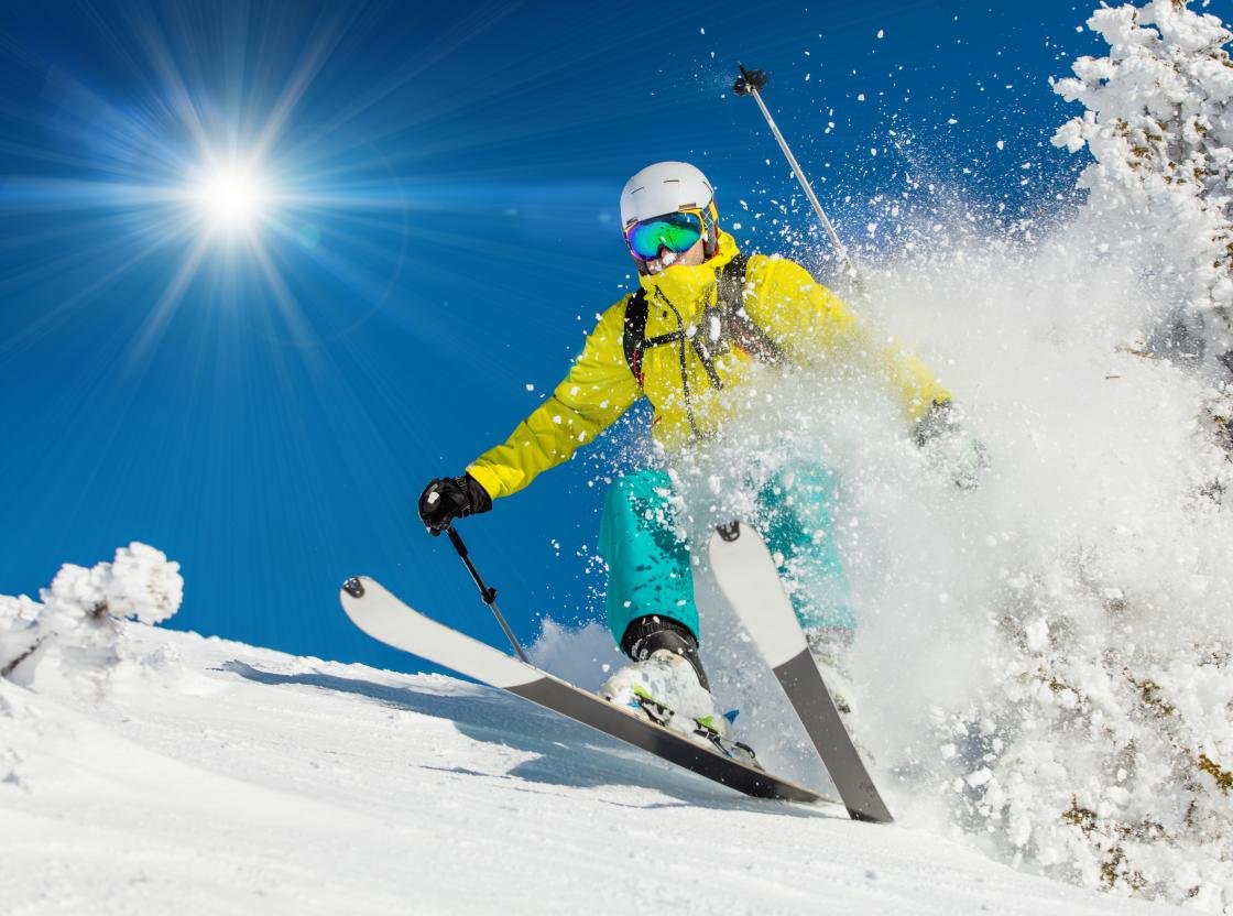 Awesome Skiing free wallpaper ID:27301 for hd 1120x832 computer