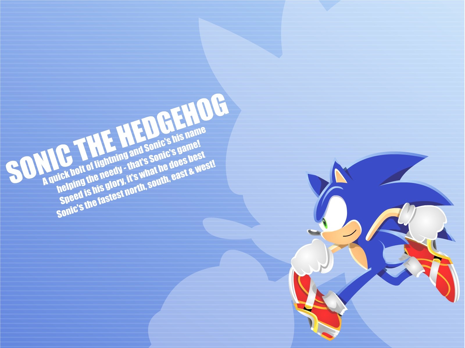 Free Sonic the Hedgehog high quality wallpaper ID:52116 for hd 1600x1200 desktop