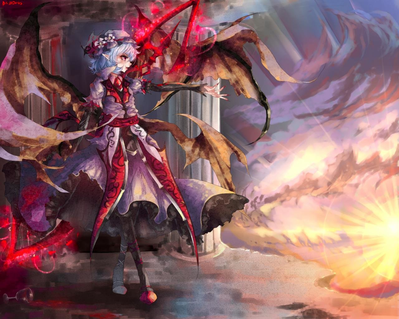 Free download Remilia Scarlet wallpaper ID:221139 hd 1280x1024 for computer