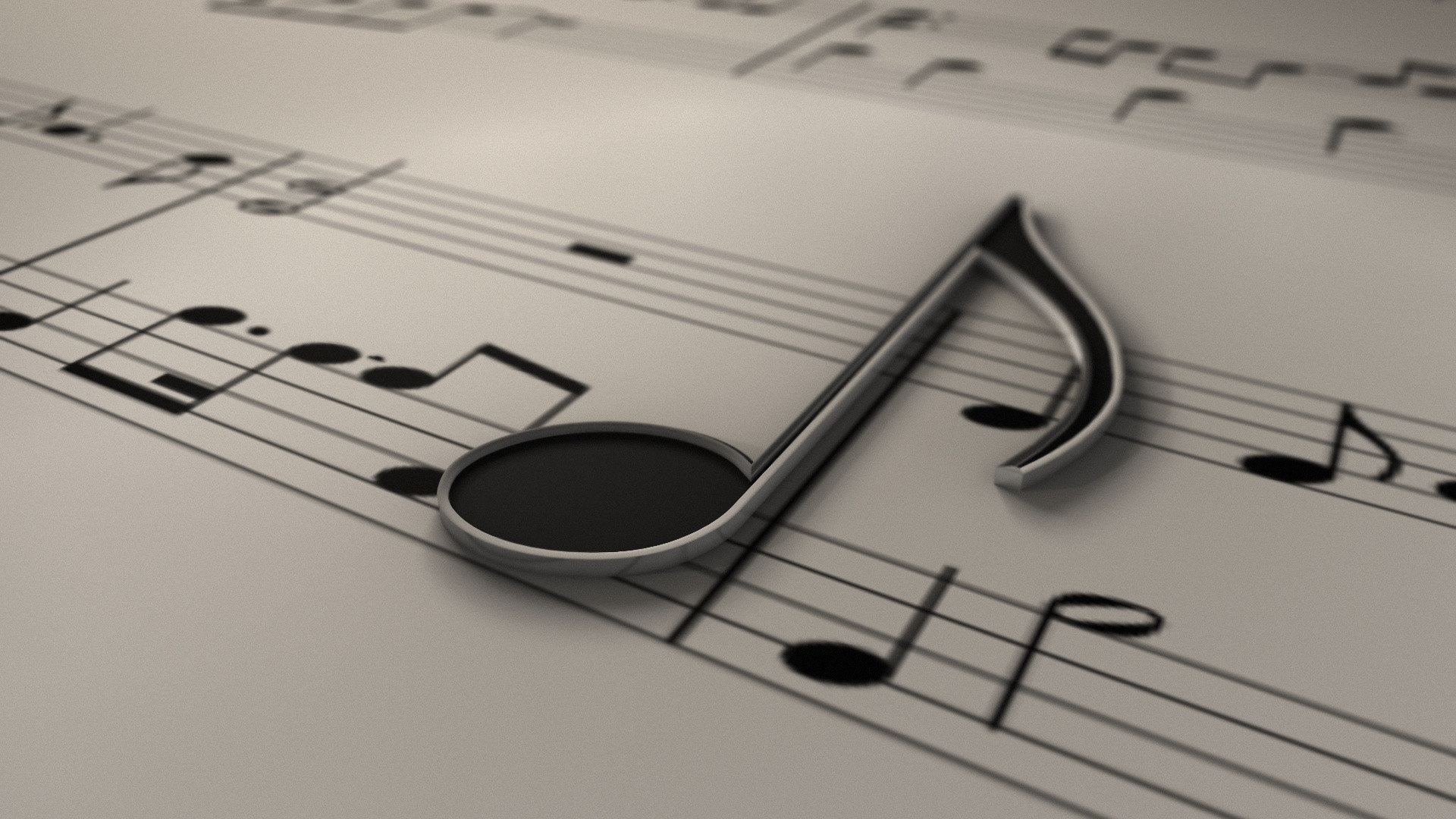 High resolution Musical Notes full hd 1080p wallpaper ID:81648 for computer
