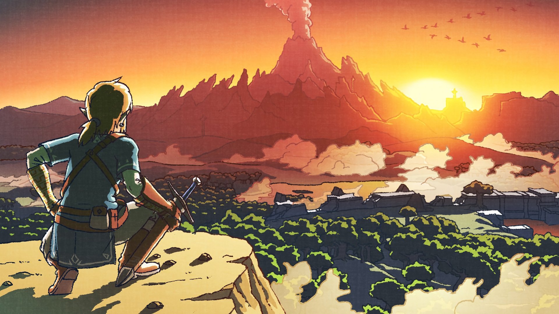 Download Full Hd The Legend Of Zelda Breath Of The Wild Desktop