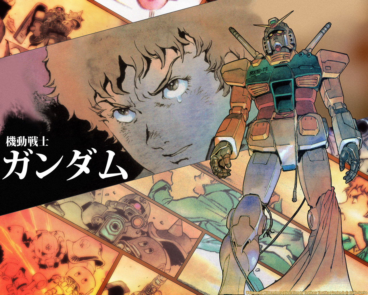 Download hd 1280x1024 Mobile Suit Gundam desktop wallpaper ID:239542 for free