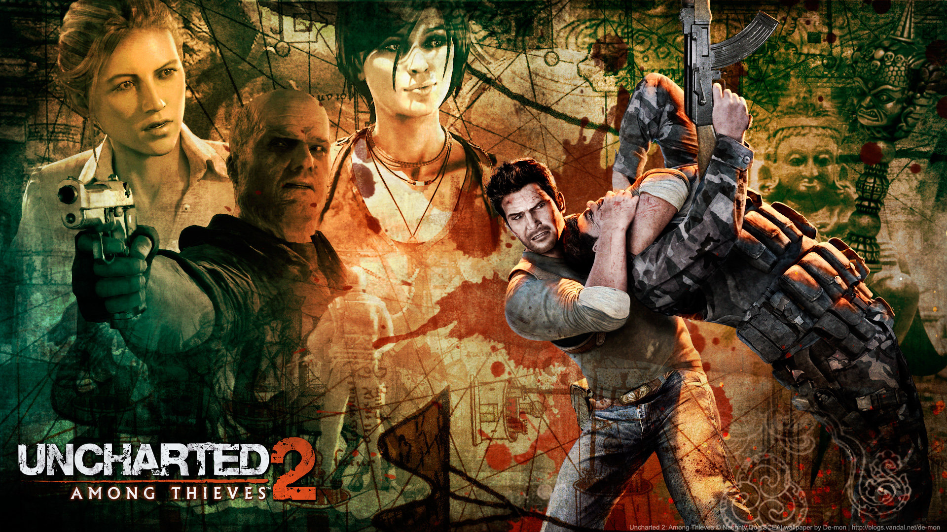 Free Uncharted 2: Among Thieves high quality wallpaper ID:496790 for full hd 1080p PC