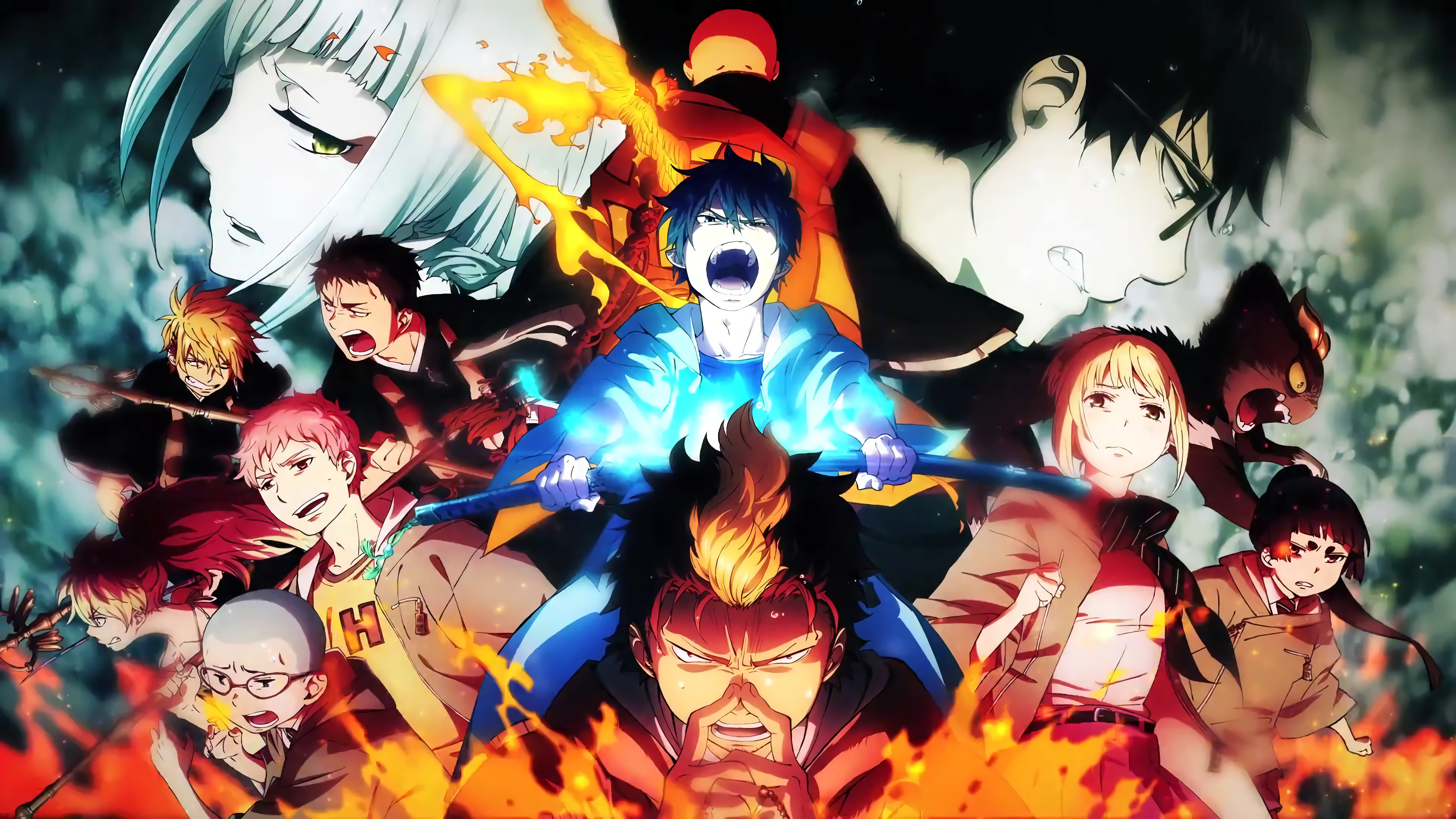 Awesome Blue Exorcist (Ao No) free wallpaper ID:242149 for ultra hd 4k desktop