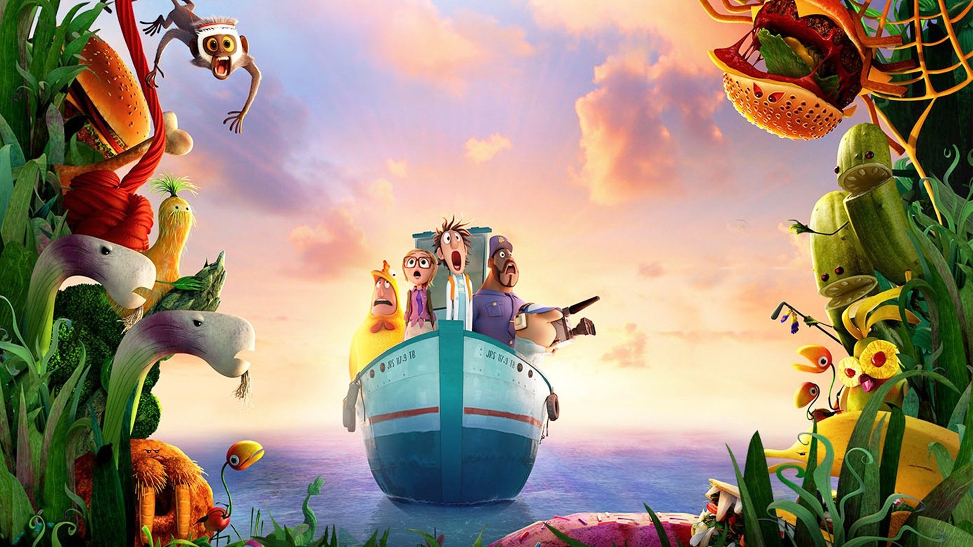 Free Cloudy With A Chance Of Meatballs 2 high quality wallpaper ID:164018 for full hd 1080p desktop