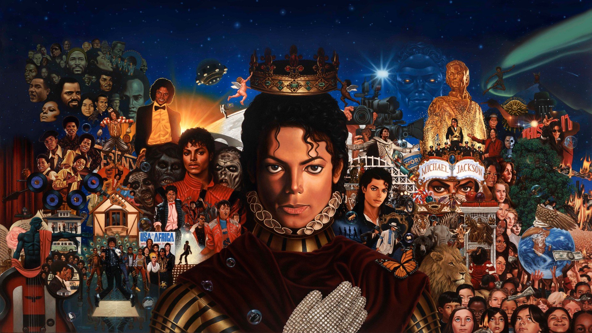 Awesome Michael Jackson free background ID:98889 for hd 1080p PC
