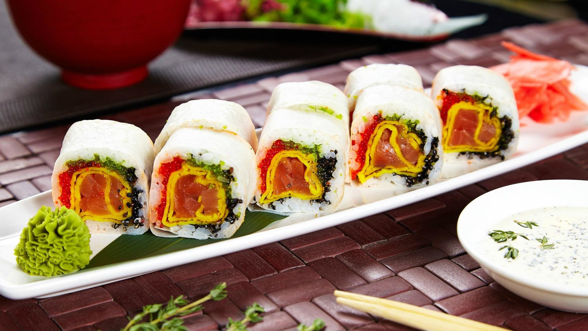 Free download Sushi background ID:232465 1080p for desktop