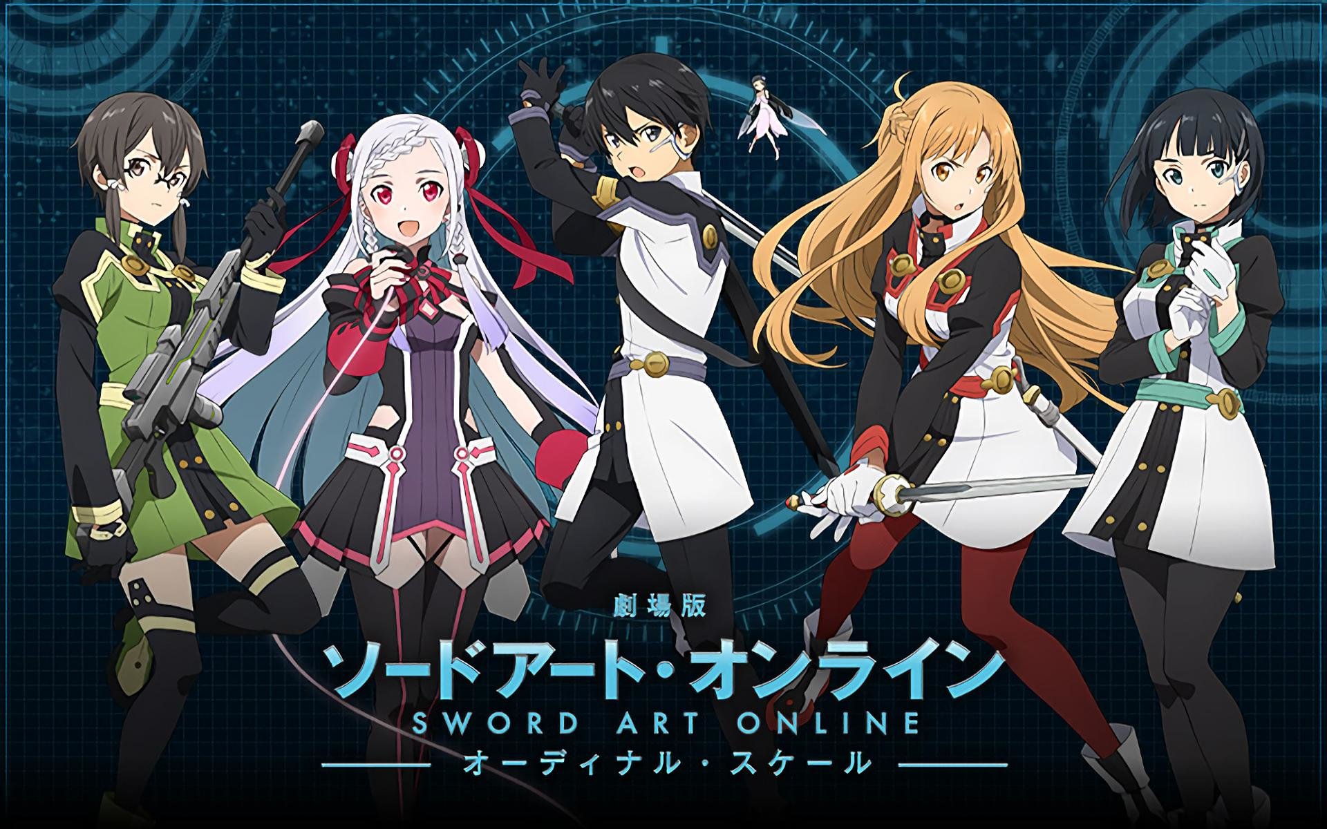 High resolution Sword Art Online Movie: Ordinal Scale hd 1920x1200 wallpaper ID:243193 for computer
