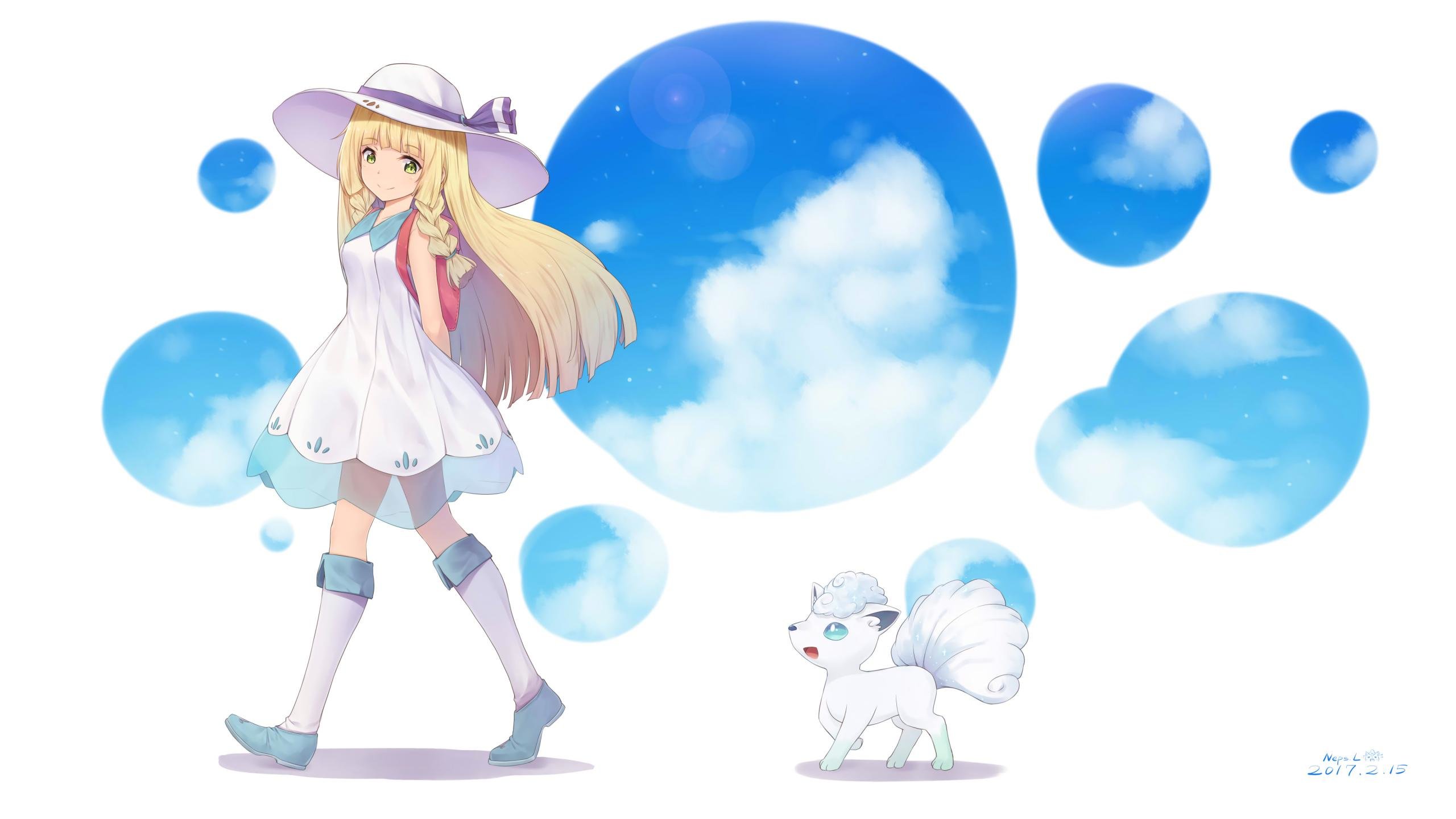 High resolution Pokemon Sun And Moon hd 2560x1440 background ID:123252 for desktop