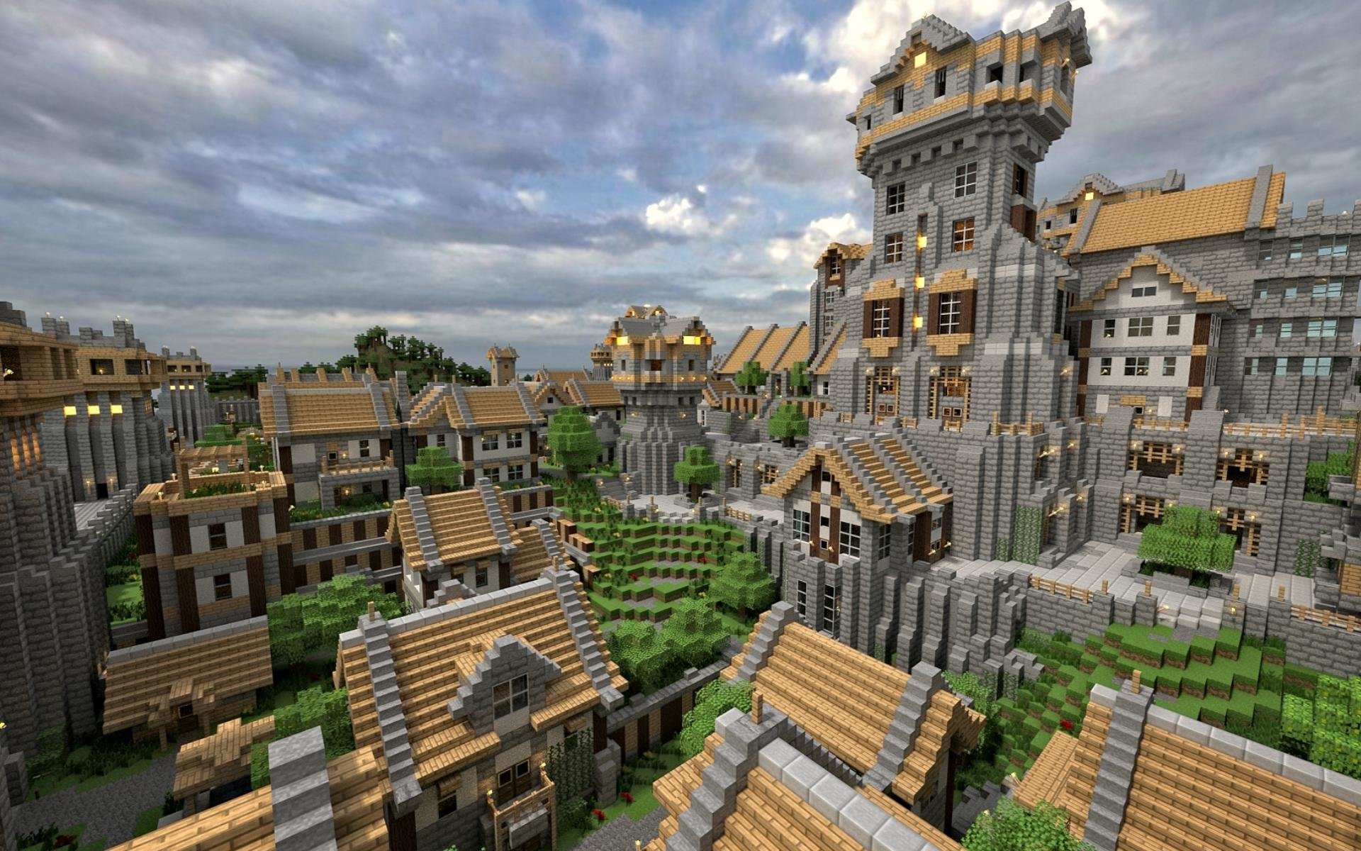 Download hd 1920x1200 Minecraft PC wallpaper ID:385343 for free