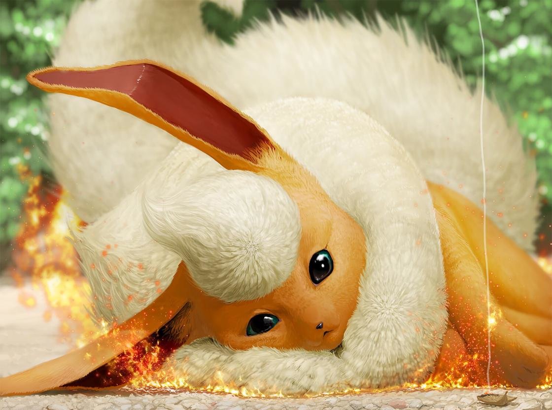 Awesome Flareon (Pokemon) free background ID:279184 for hd 1120x832 computer