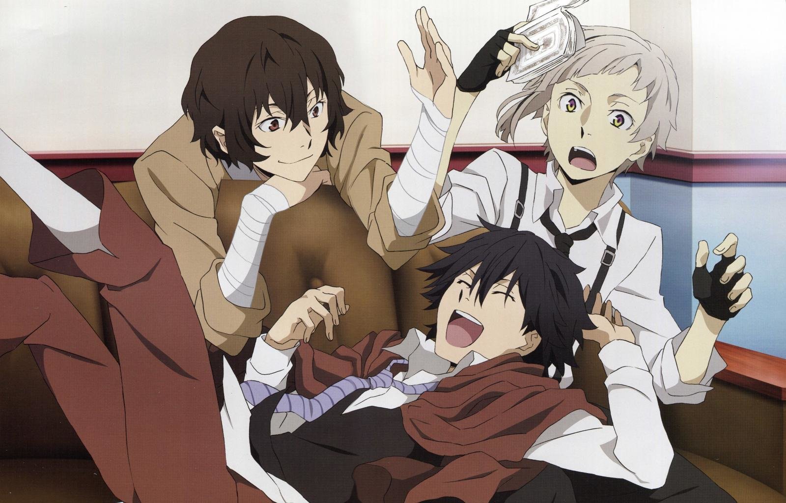 Download hd 1600x1024 Bungou Stray Dogs (BSD) PC background ID:151530 for free