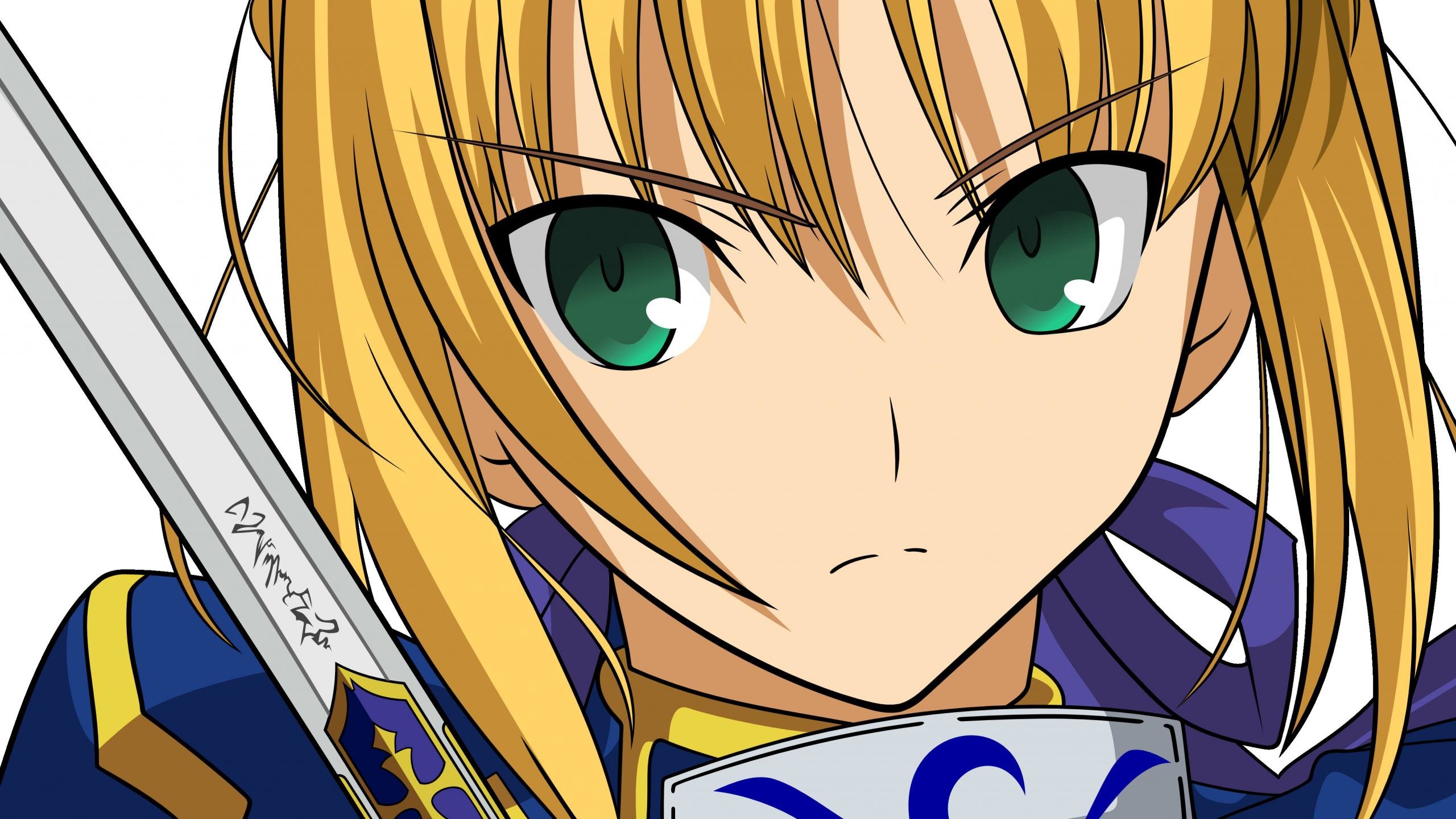 Download hd 2560x1440 Saber (Fate Series) PC background ID:468325 for free
