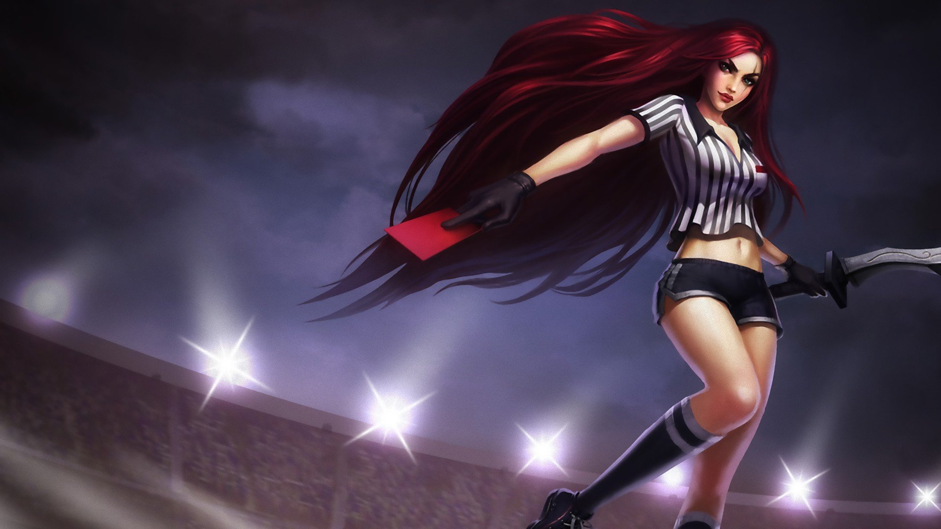 Download hd 1080p Katarina (League Of Legends) desktop background ID:173442 for free