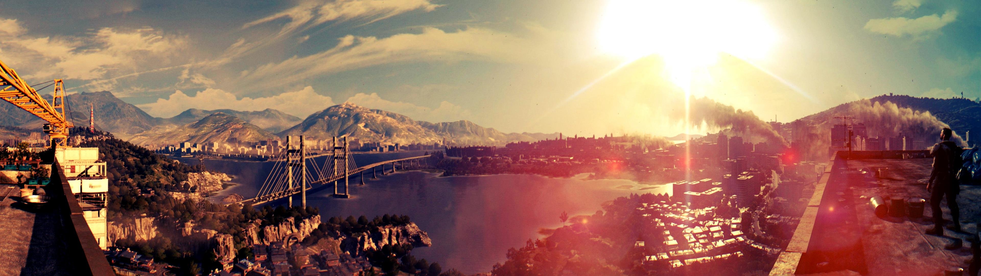 Best Dying Light background ID:54488 for High Resolution dual screen 3840x1080 PC