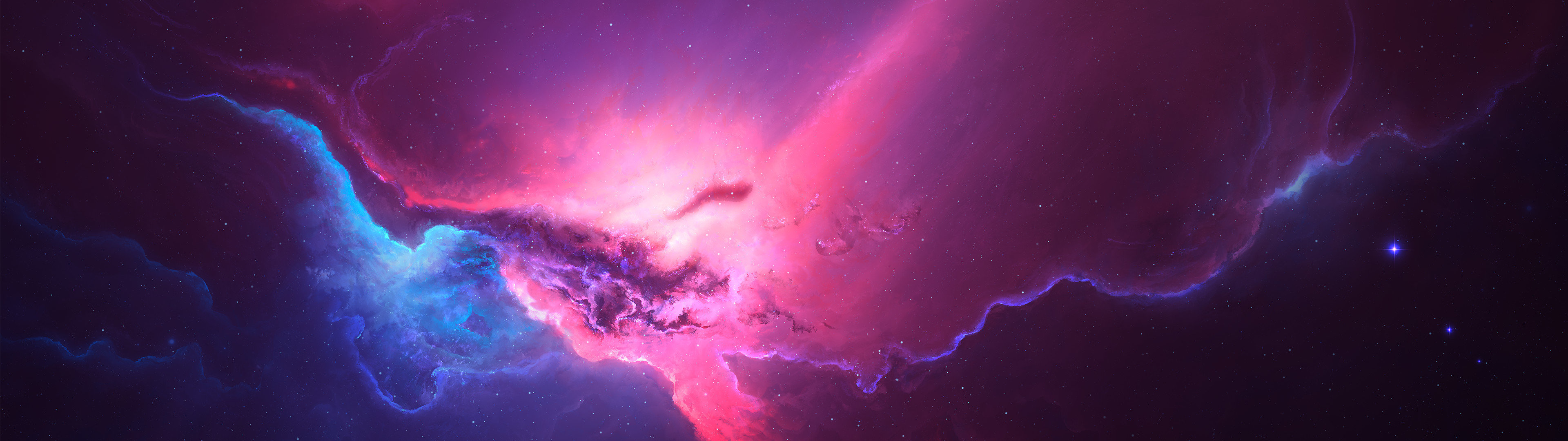 Awesome Nebula free wallpaper ID:91559 for dual monitor 1920x1080 PC
