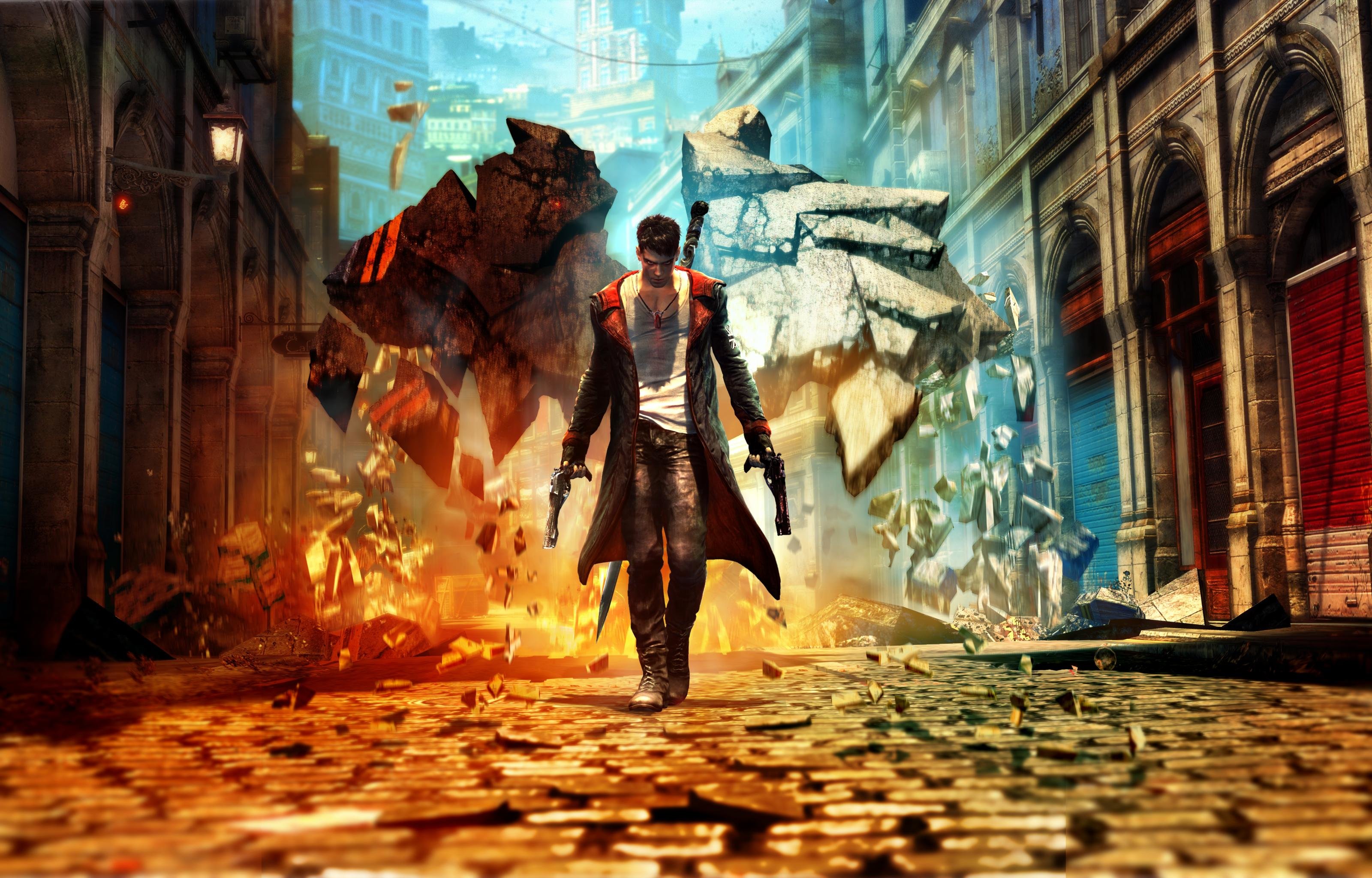 Free download Dante (Devil May Cry) background ID:120912 hd 3200x2048 for desktop