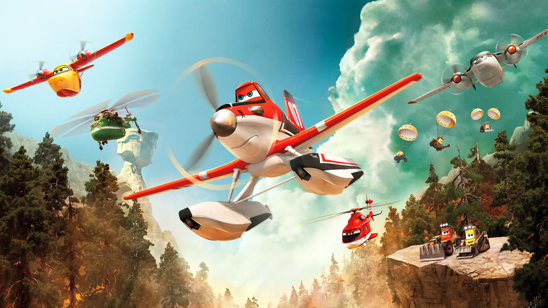 Free download Planes: Fire & Rescue background ID:194401 1080p for computer