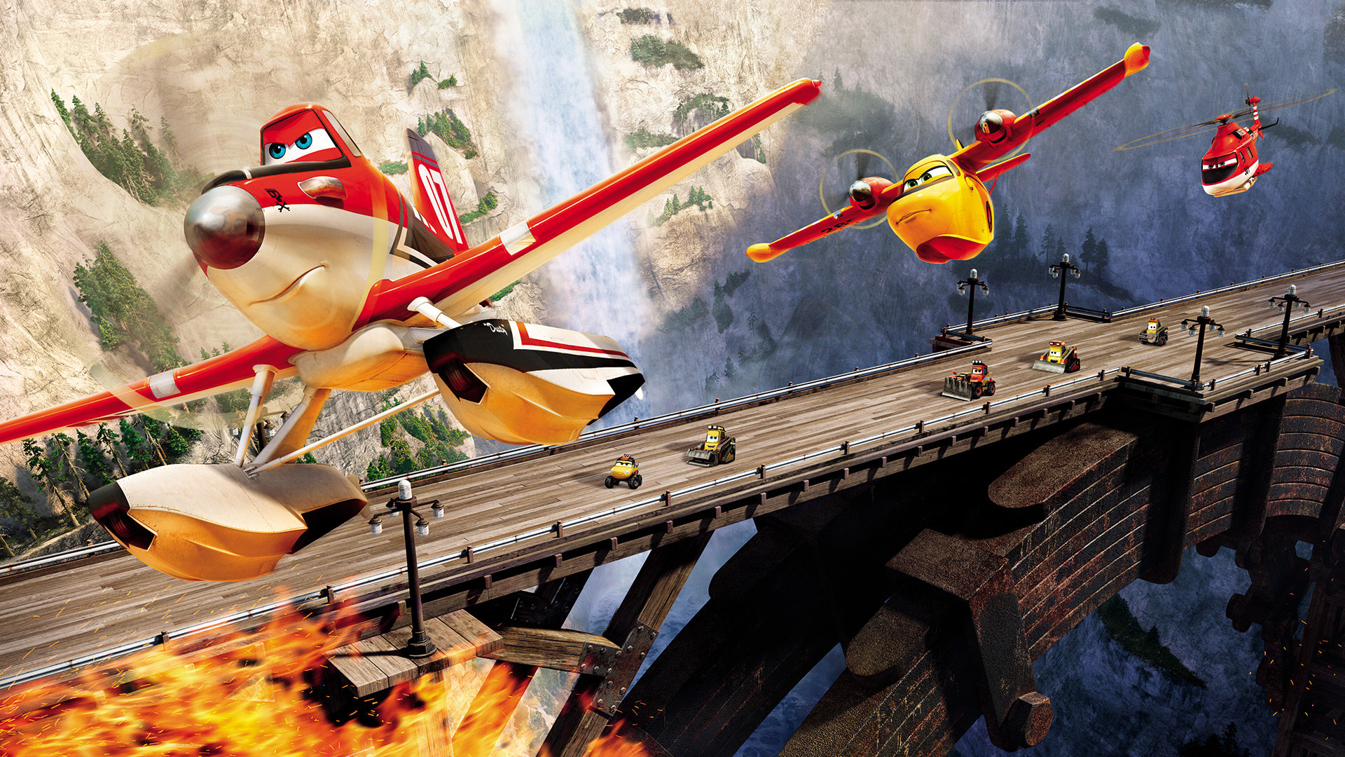 Download hd 1080p Planes: Fire & Rescue computer wallpaper ID:194403 for free