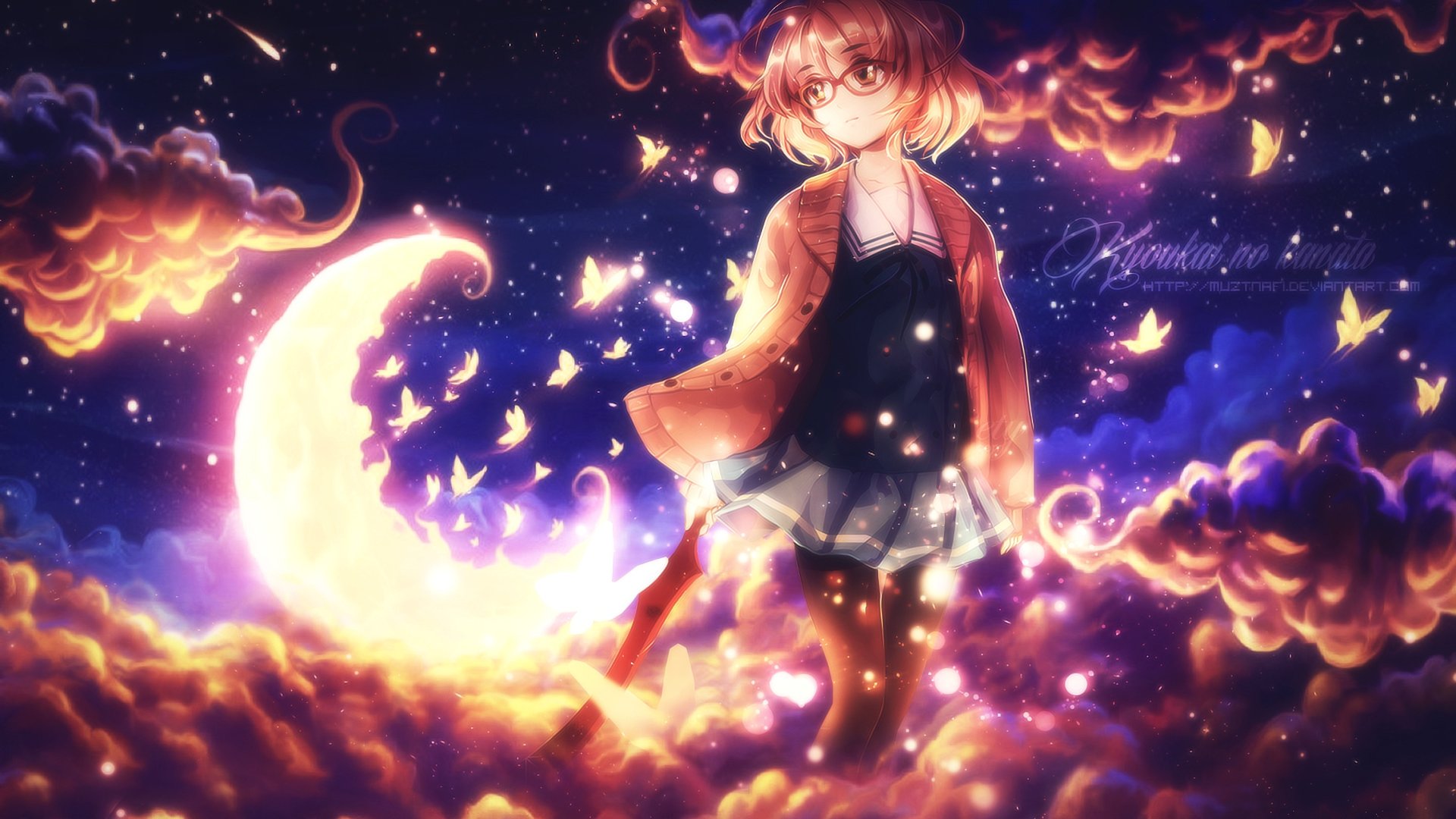 Free Beyond The Boundary (Kyoukai no Kanata) high quality background ID:407510 for hd 1920x1080 computer