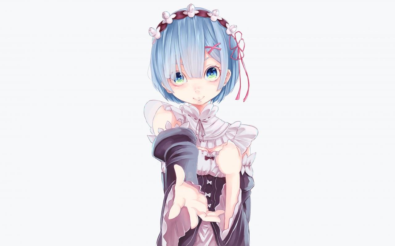 Download hd 1280x800 Rem (Re:ZERO) computer wallpaper ID:159713 for free
