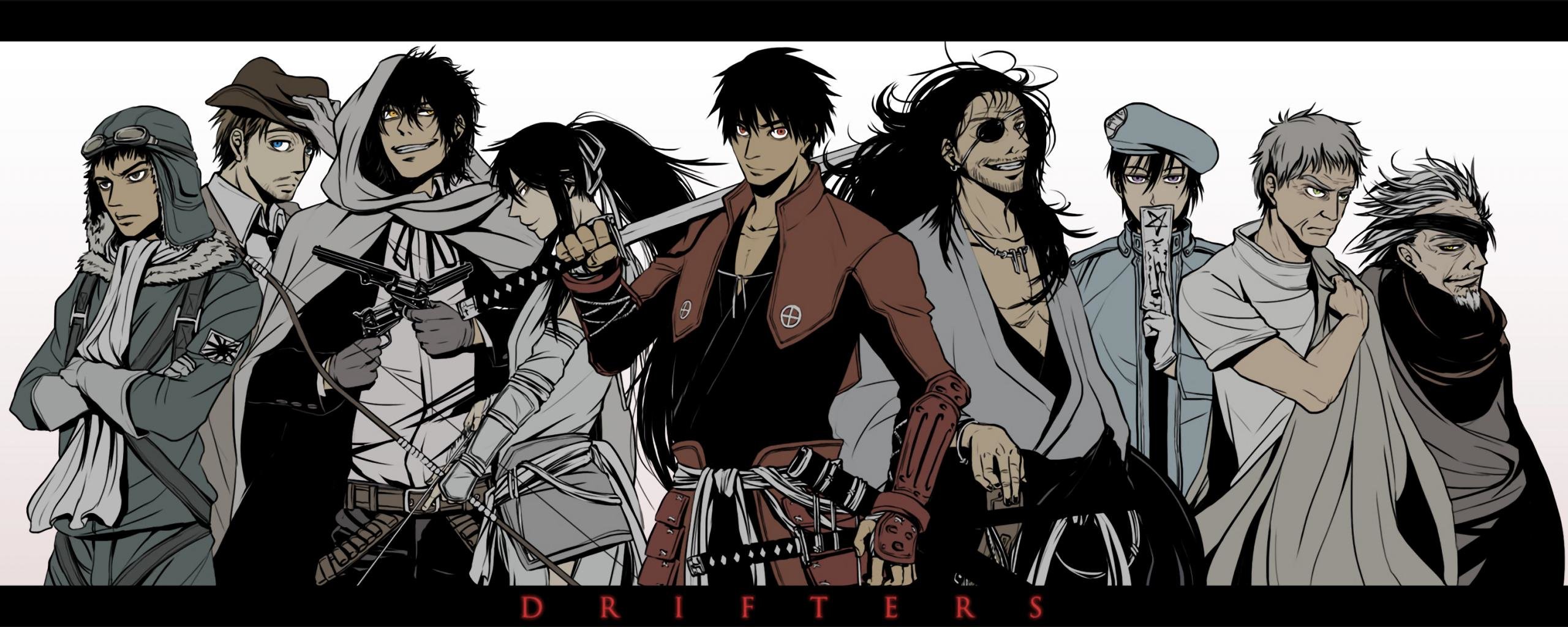 Free download Drifters wallpaper ID:149517 dual monitor 2569x1024 for PC