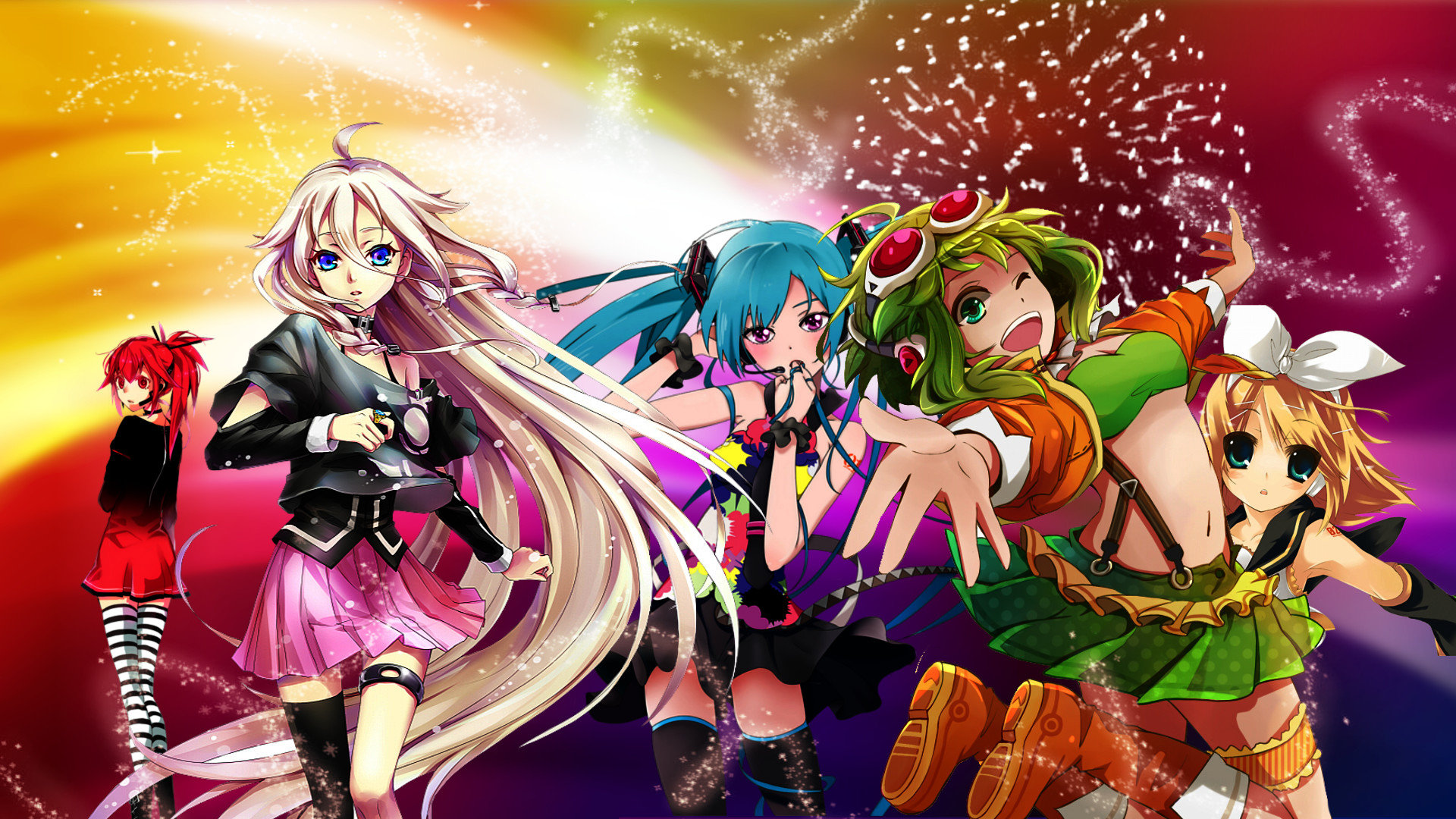 Awesome Vocaloid free background ID:4443 for hd 1080p PC