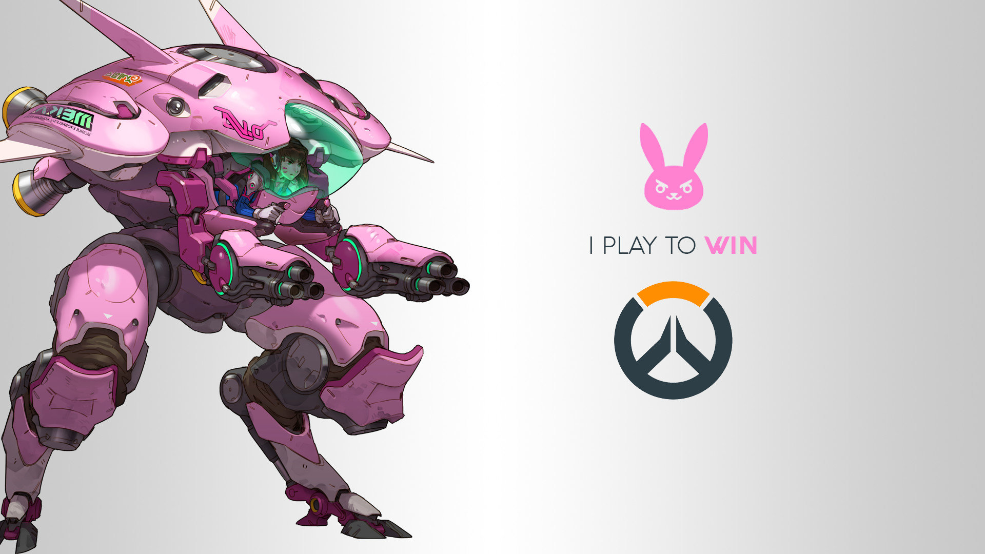 Free D.Va (Overwatch) high quality background ID:170461 for 1080p desktop