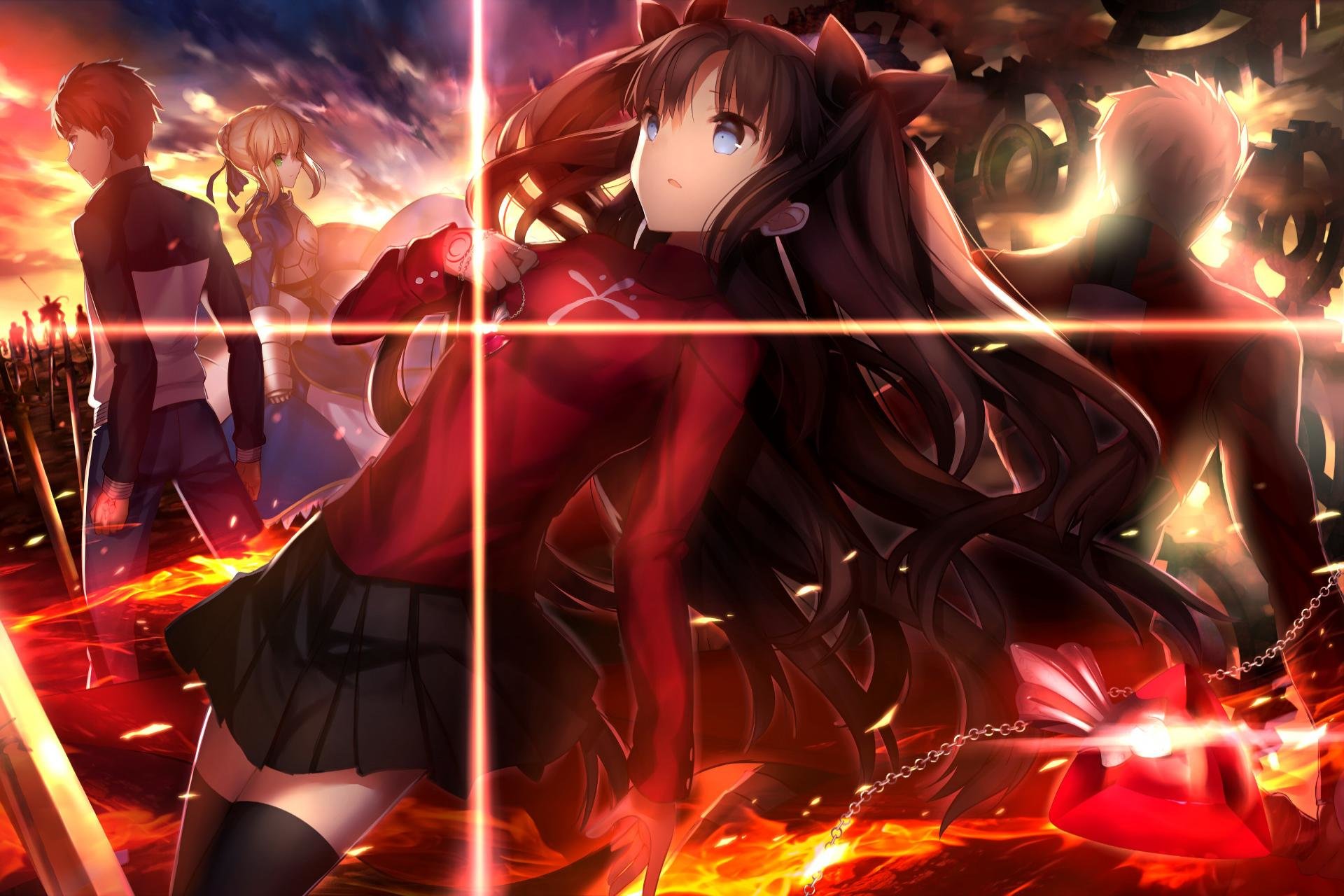 High resolution Fate/Stay Night: Unlimited Blade Works hd 1920x1280 background ID:291060 for computer