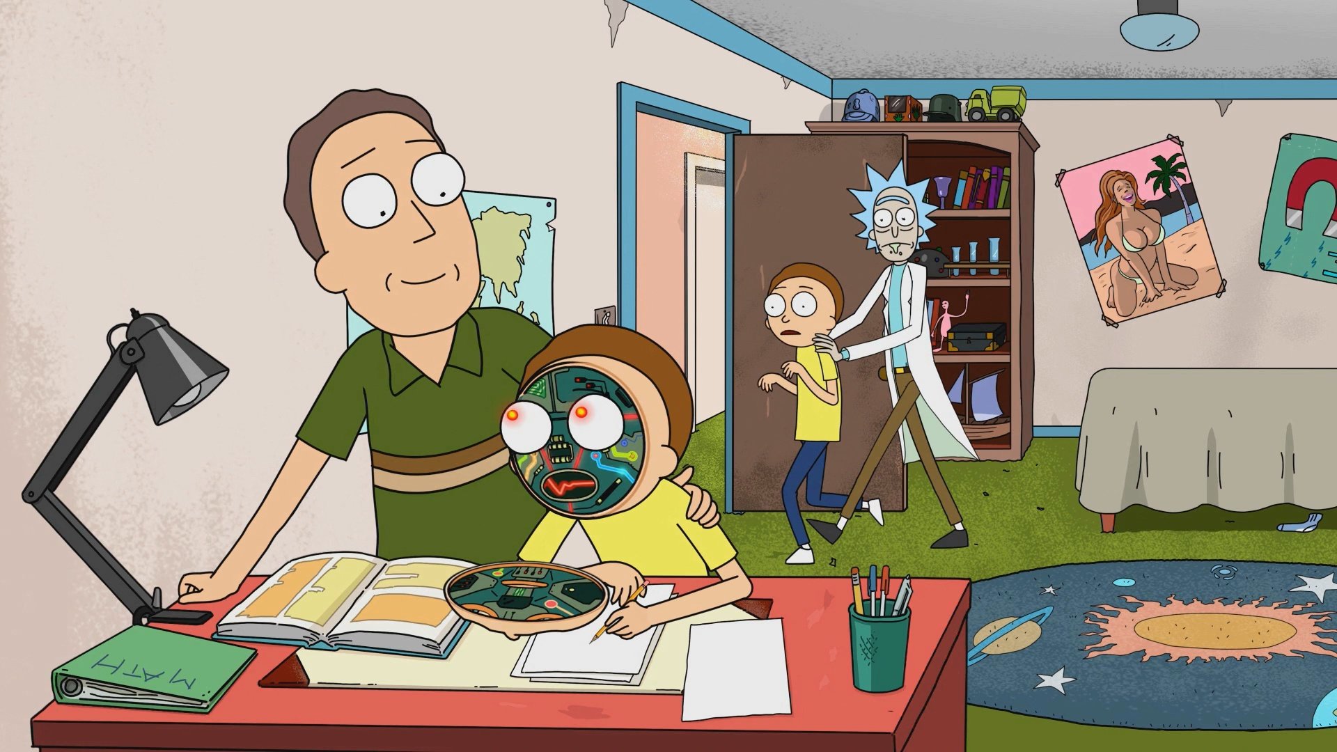 Best Rick And Morty background ID:470597 for High Resolution full hd desktop