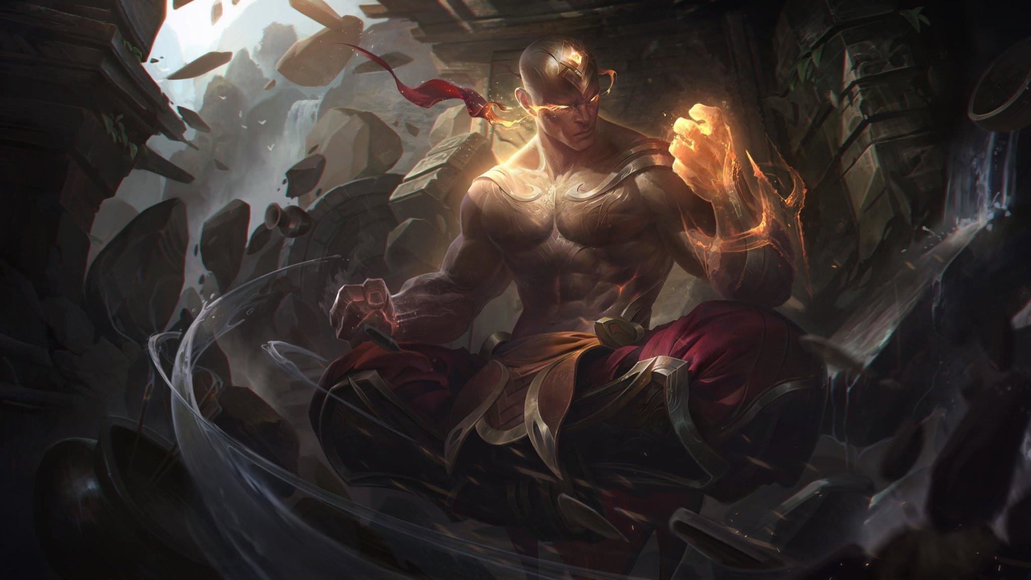 Free Lee Sin (League Of Legends) high quality background ID:171440 for hd 2048x1152 PC