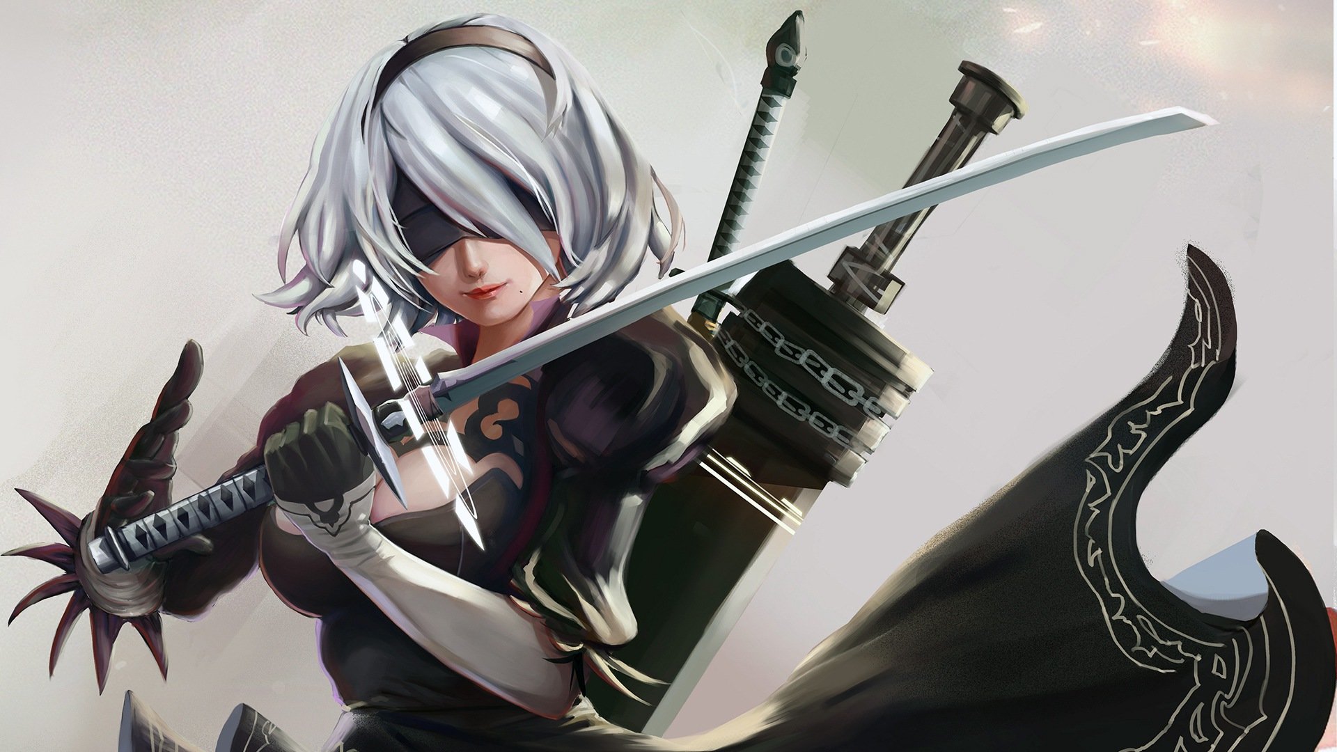 Download full hd 1080p NieR: Automata PC wallpaper ID:449036 for free