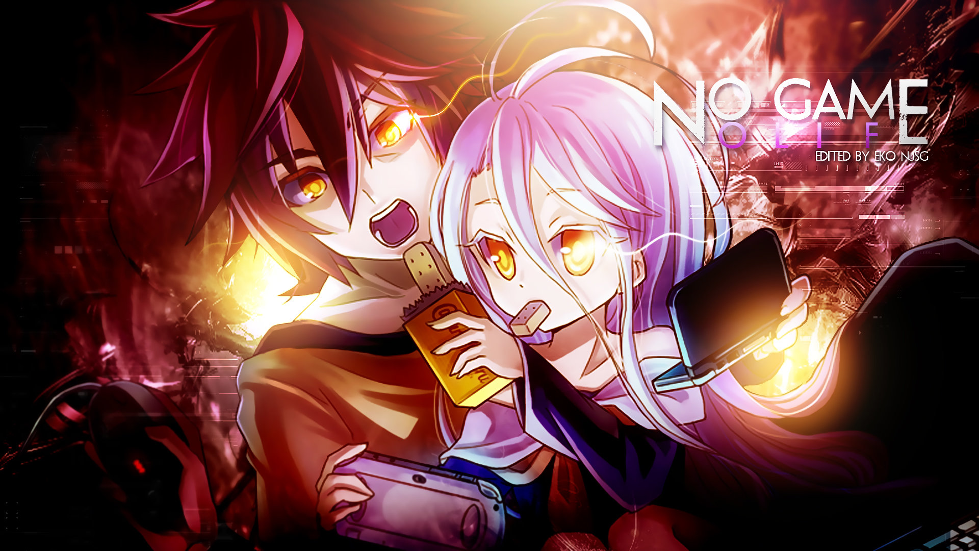High Resolution No Game No Life Full Hd 1080p Background Id
