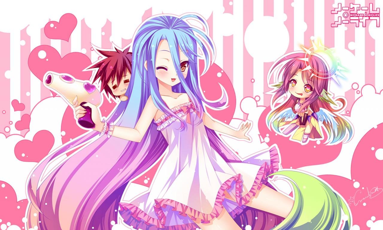 Awesome No Game No Life free background ID:102691 for hd 1280x768 PC