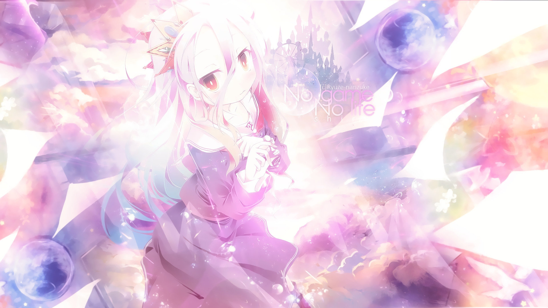 Download hd 1920x1080 Shiro (No Game No Life) PC background ID:102678 for free