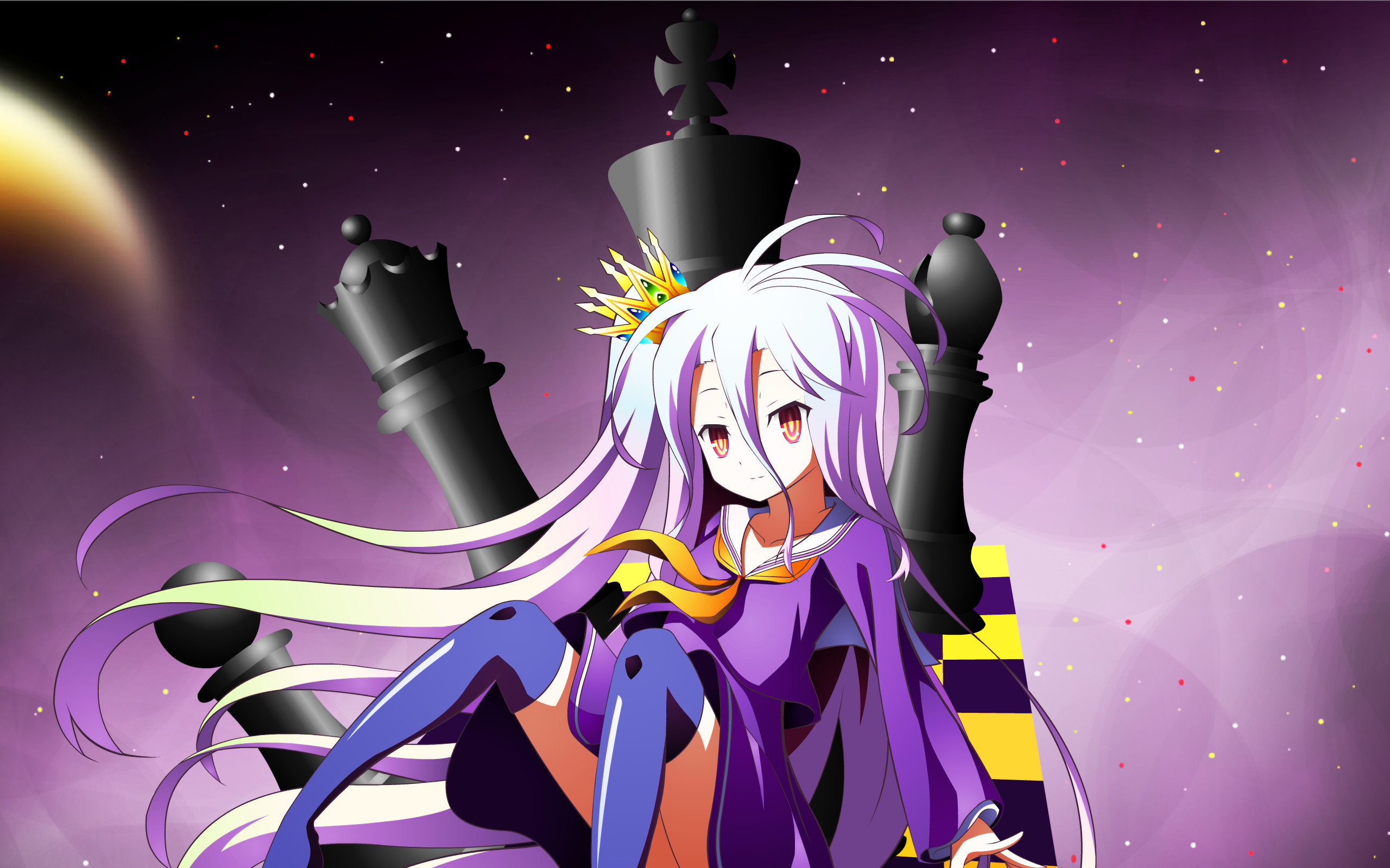 Free download Shiro (No Game No Life) background ID:102622 hd 2560x1600 for computer