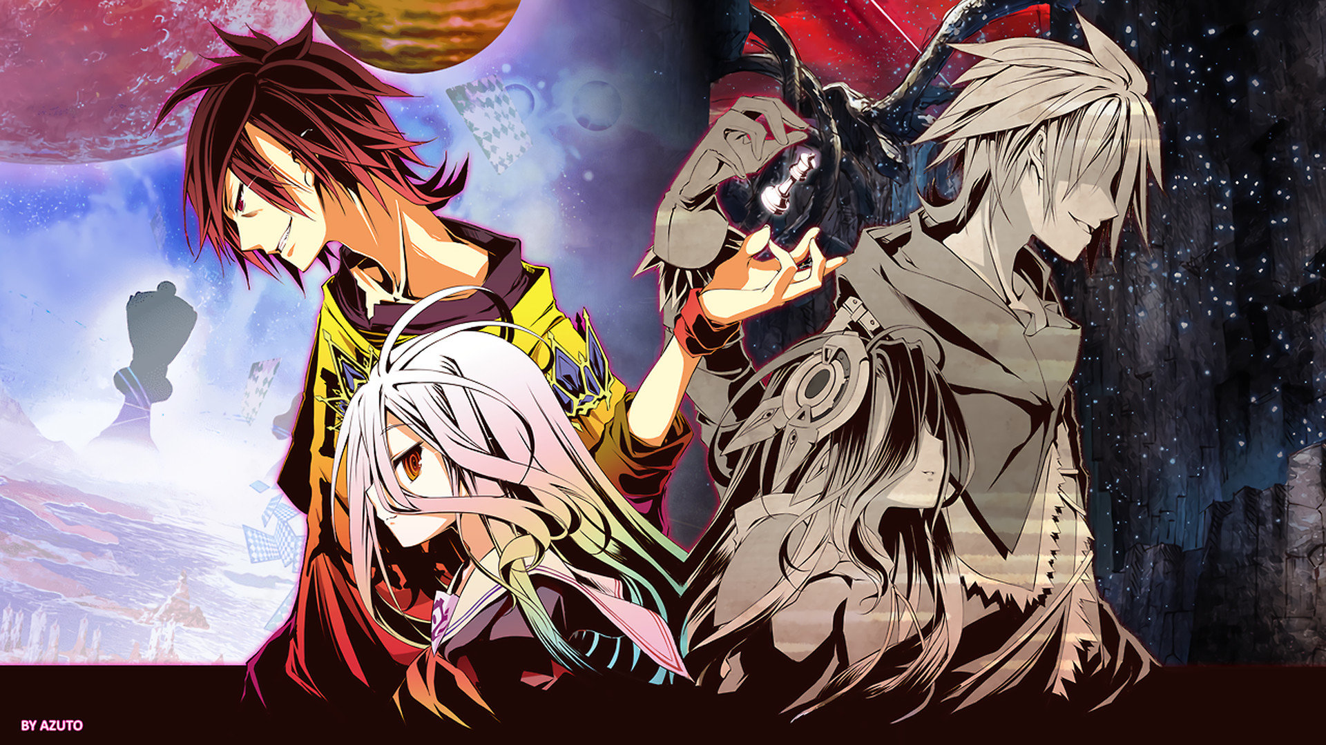 Free download No Game No Life wallpaper ID:102494 hd 1080p for PC