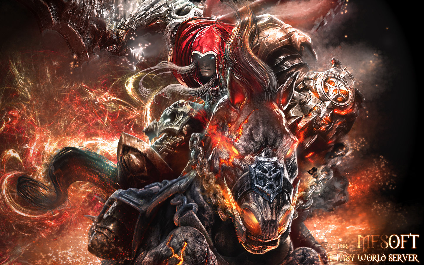 High resolution Darksiders hd 1440x900 background ID:409843 for PC