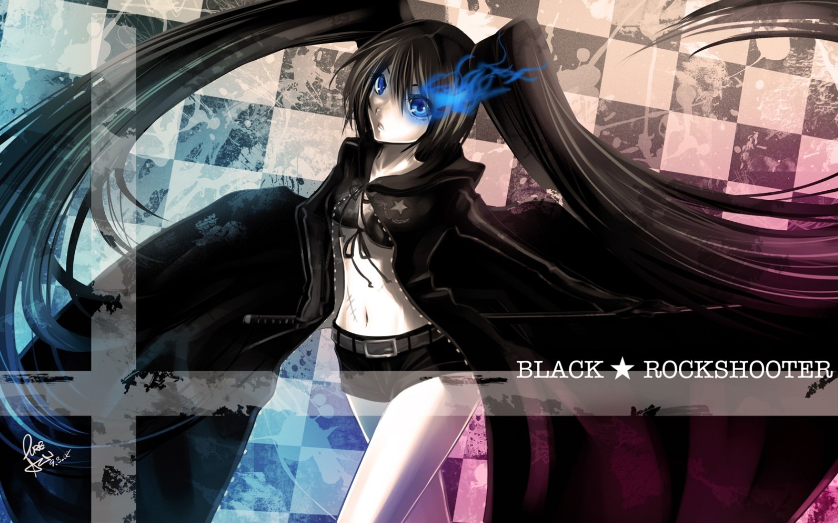 Awesome Black Rock Shooter free wallpaper ID:454883 for hd 1680x1050 computer