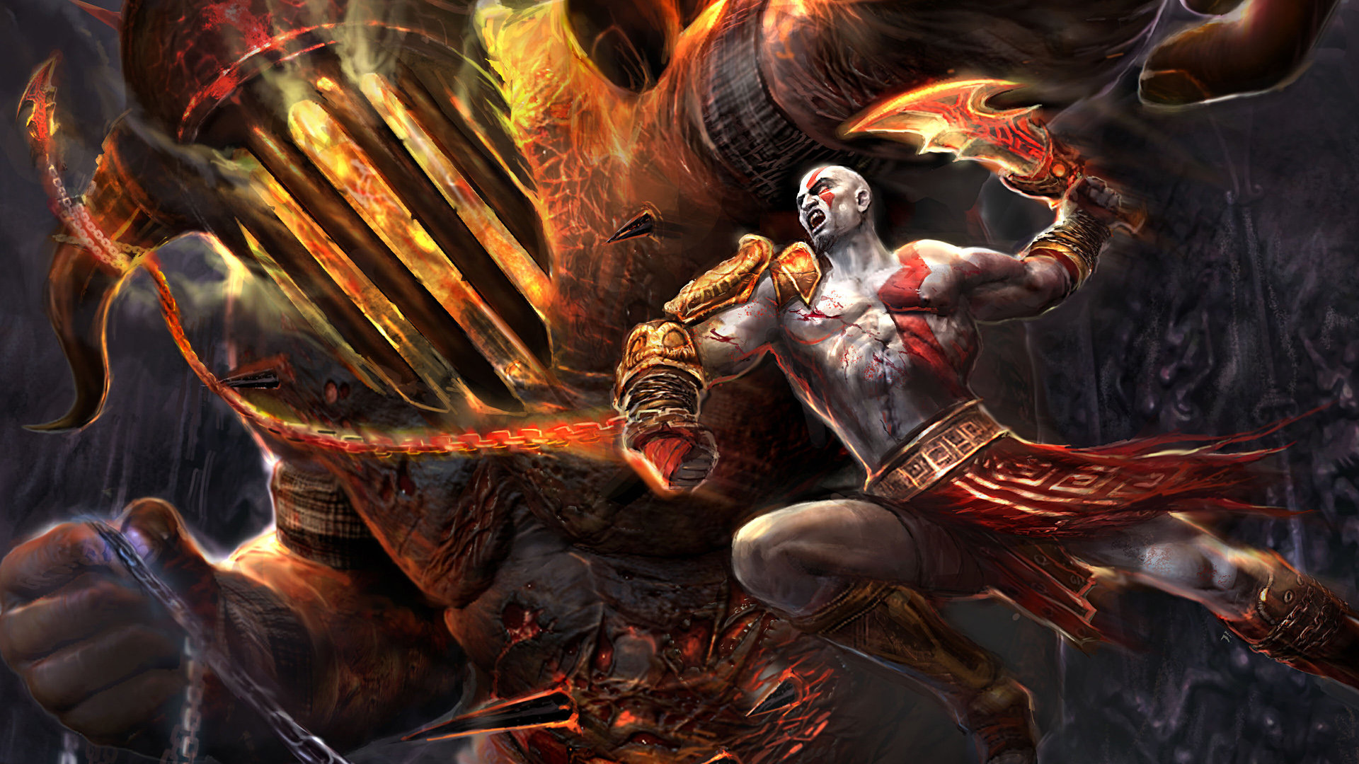 Awesome God Of War 3 free wallpaper ID:40724 for full hd 1080p PC