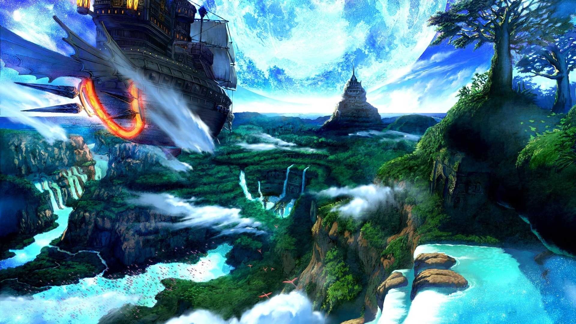 High resolution Fantasy landscape hd 1920x1080 wallpaper ID:143130 for PC