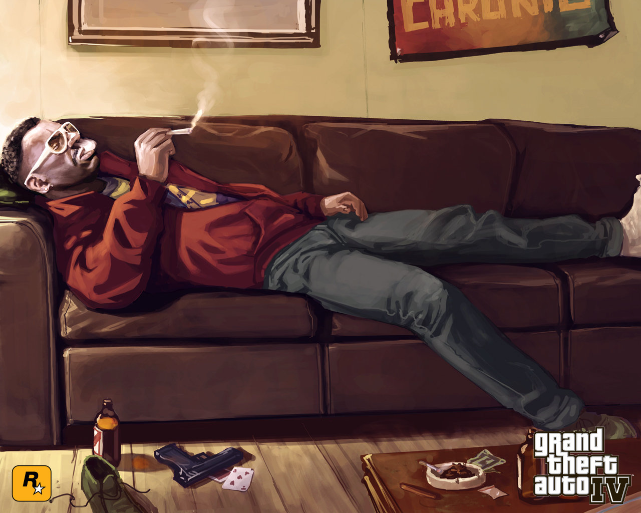 Free download Grand Theft Auto IV (GTA 4) background ID:227356 hd 1280x1024 for PC