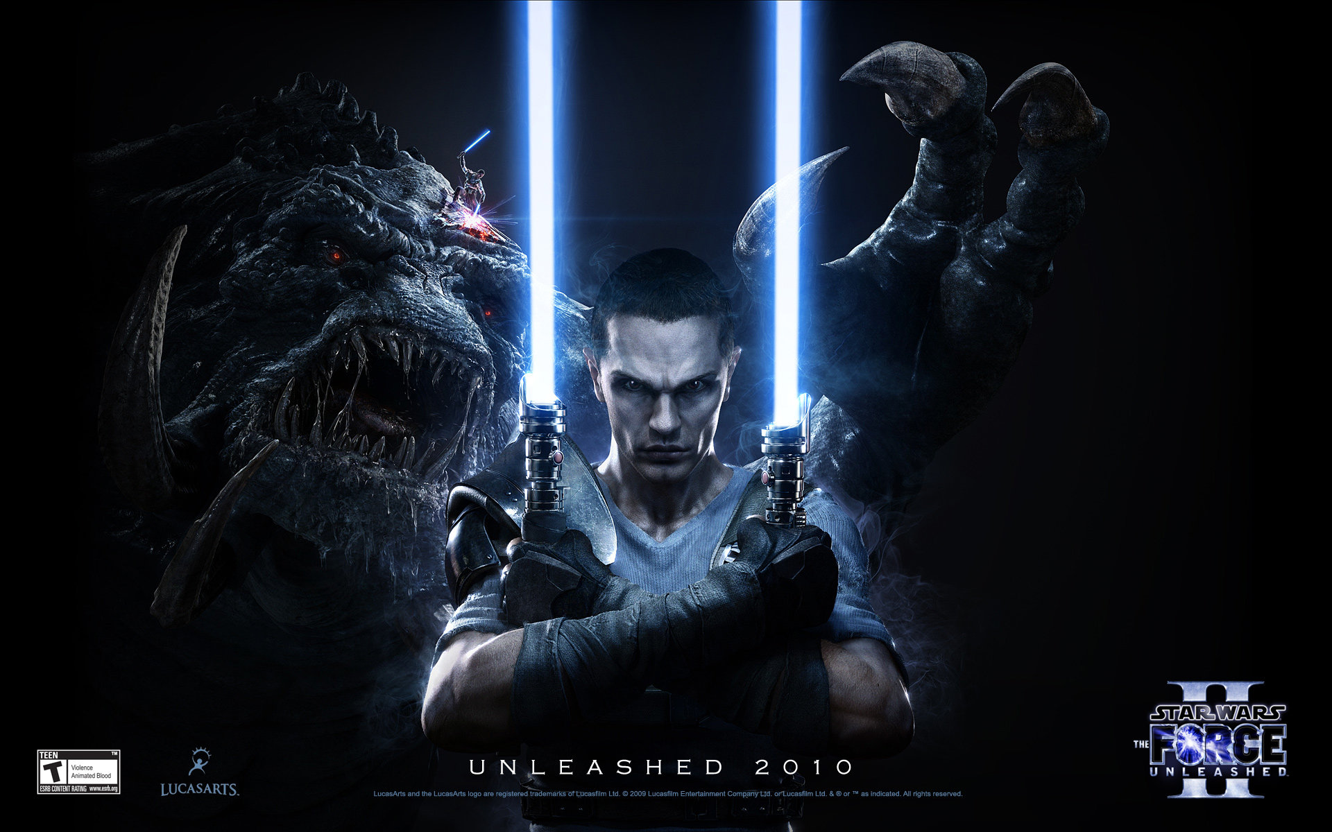 Free download Star Wars: The Force Unleashed 2 background ID:300633 hd 1920x1200 for PC