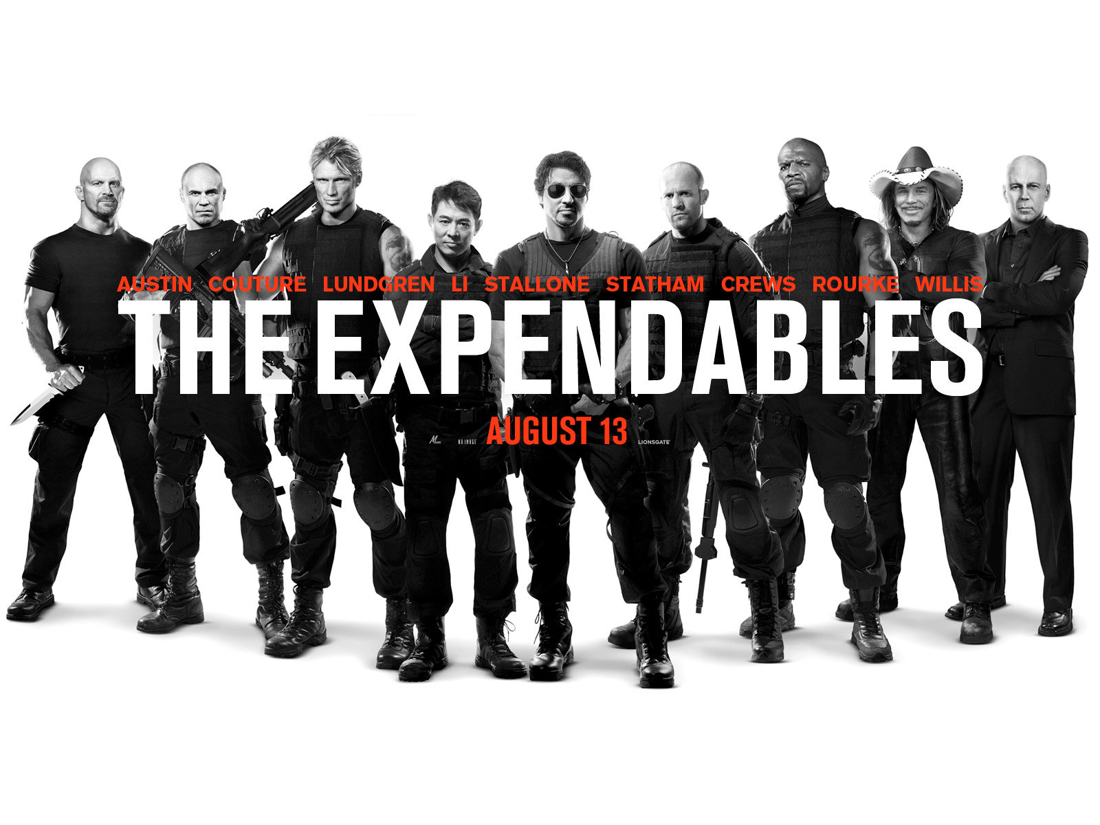 Download hd 1600x1200 The Expendables desktop background ID:6953 for free